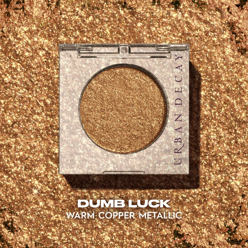 Urban Decay Dumb Luck swatch on arm demonstrating rich, longwear color