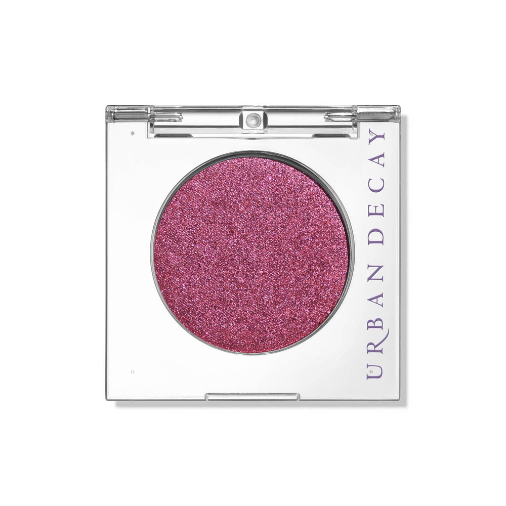 Urban Decay Floored front compact showing sleek packaging and shade