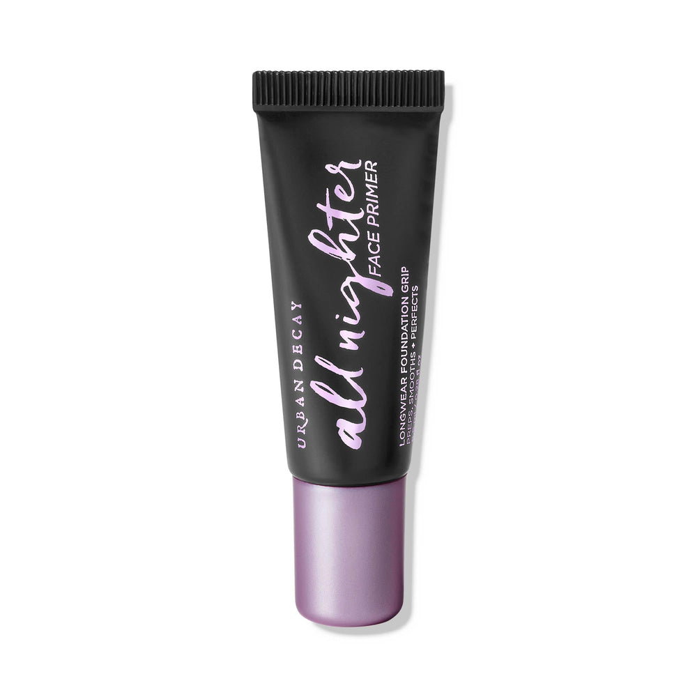 urban decay front packaging tube shown upright highlighting brand and compact portability