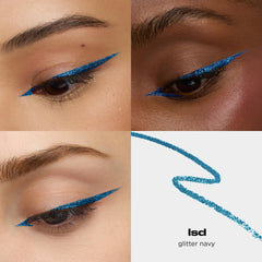URBAN DECAY LSD sharpened tip close-up showing creamy glide for precise lines