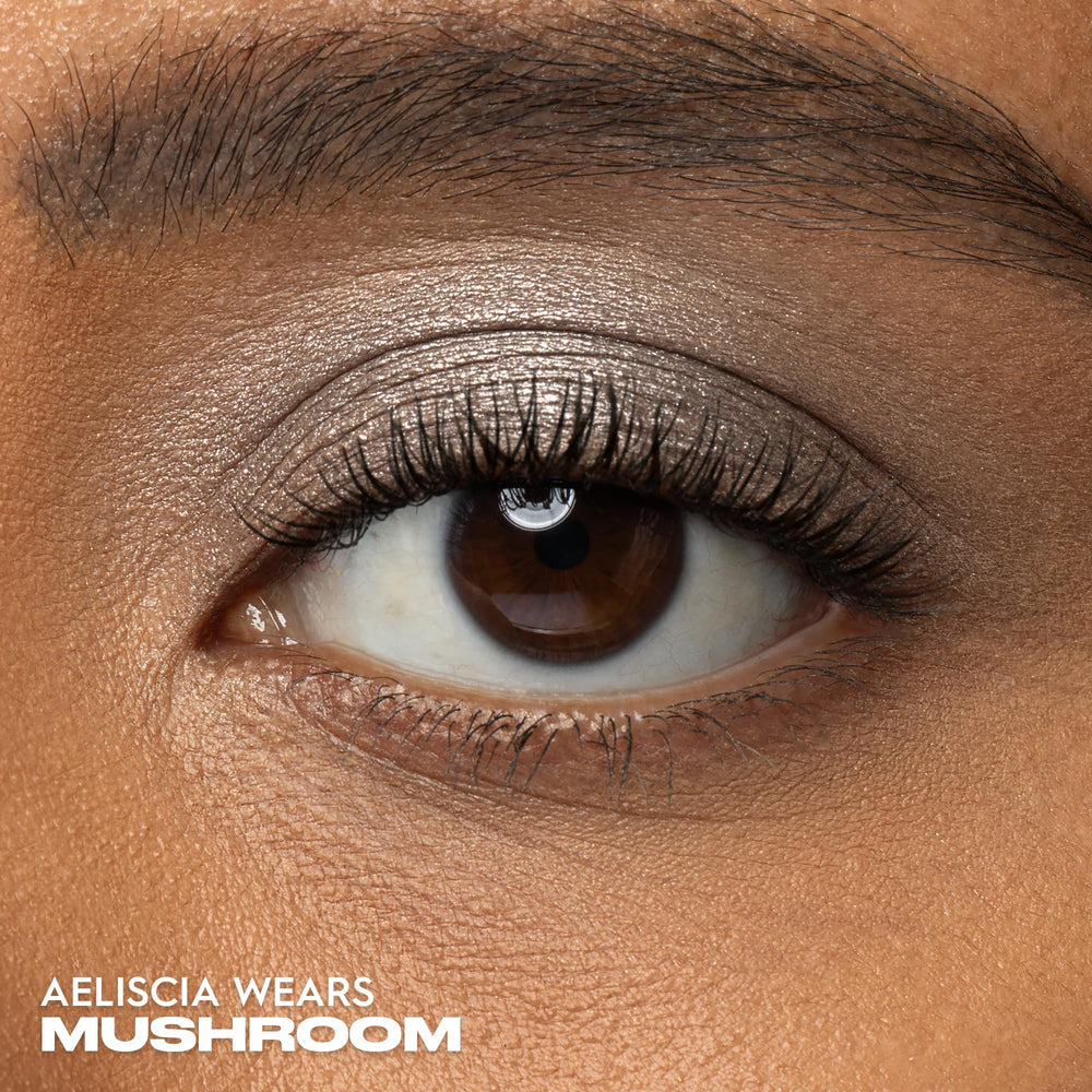 URBAN DECAY texture close-up of Mushroom shadow showing creamy, blendable finish