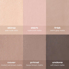URBAN DECAY close-up of powder texture illustrating velvety finish and smooth blend