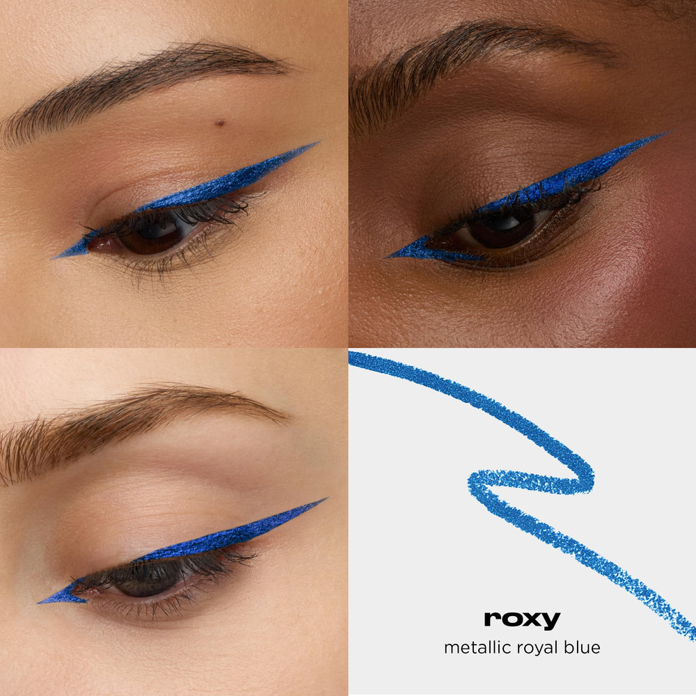 urban decay Roxy angled tip close-up highlighting creamy formula for smooth application