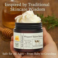 URQT jar open with honey spoon highlighting natural ingredients and nourishment