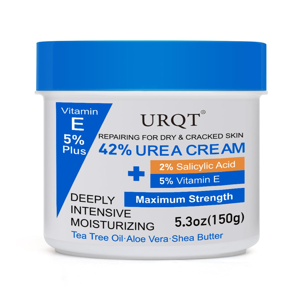 URQT cream texture close-up showing rich hydrating consistency