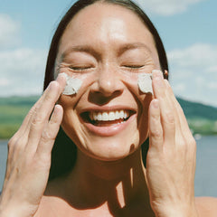 Ursa Major ingredients label close-up showing clean formulation benefit