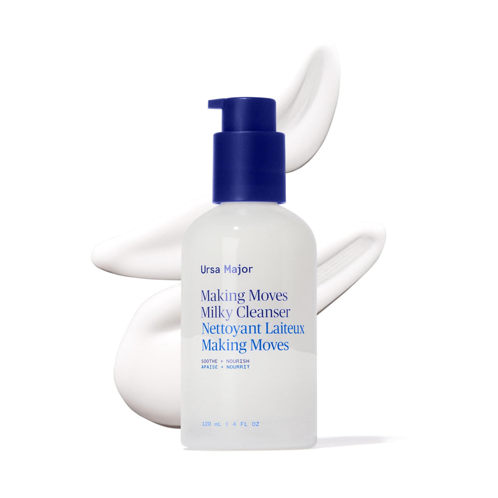 Ursa Major front bottle view showing label and 4 oz size, highlights clean ingredients