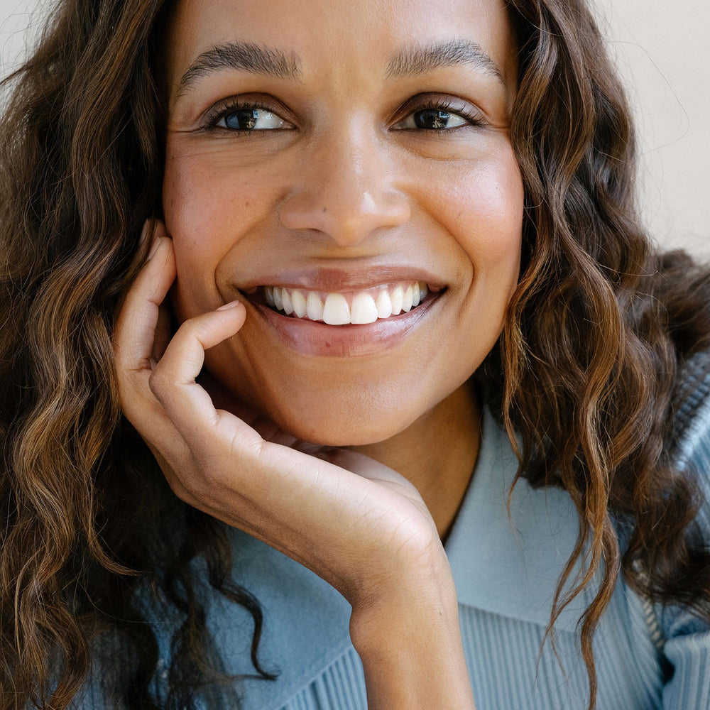 Ursa Major ingredient botanicals arranged to show plant-based brightening actives