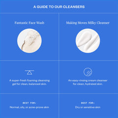 Ursa Major in-use man washing face demonstrating effective cleansing