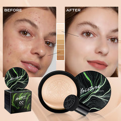 Ursoulney cream texture swiped on skin for smooth blend and coverage