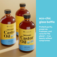 Us Naturals applied to scalp during massage showing moisturizing and soothing benefit