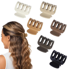 USDNICE six color array coordinating with neutral outfits