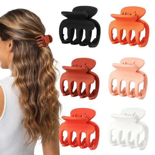 USDNICE front set of six clips showing colors and compact design benefit grip