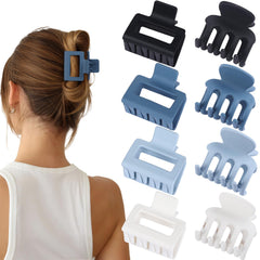 USDNICE close-up of small rectangle clip teeth for secure gentle hold benefit