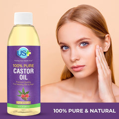 US+ used in beard care showing smoothing and softening benefit