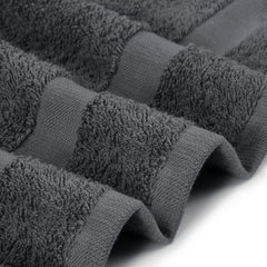 Utopia Towels used by a hairdresser demonstrating quick-dry absorbency in action