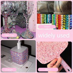UWETIME B7000 glue tubes with dotting pen and tweezers arranged for ready application