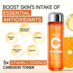 UZTUZT clear toner droplet on fingertip showing lightweight texture benefit