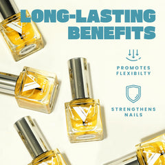 V Beauty Pure applied to cuticle demonstrating smooth massaging and instant nourishment