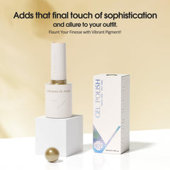 V VENALISA nails after cure showing high-shine salon-quality finish and durability
