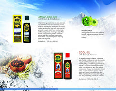 Vaadi Herbals application in hair massage easing tension and adding shine benefit