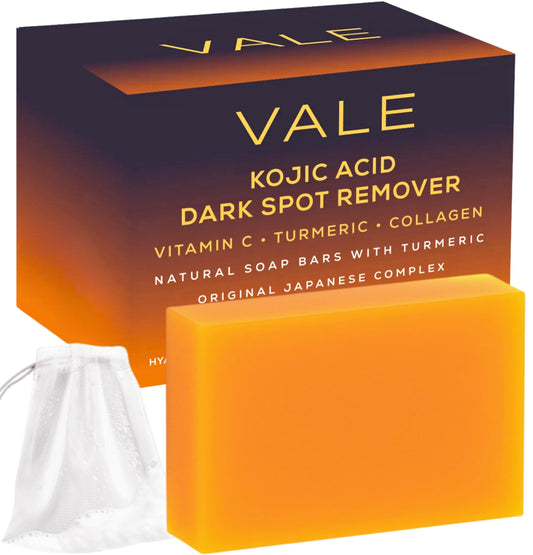 VALE front packaging showing citrus soap and benefits