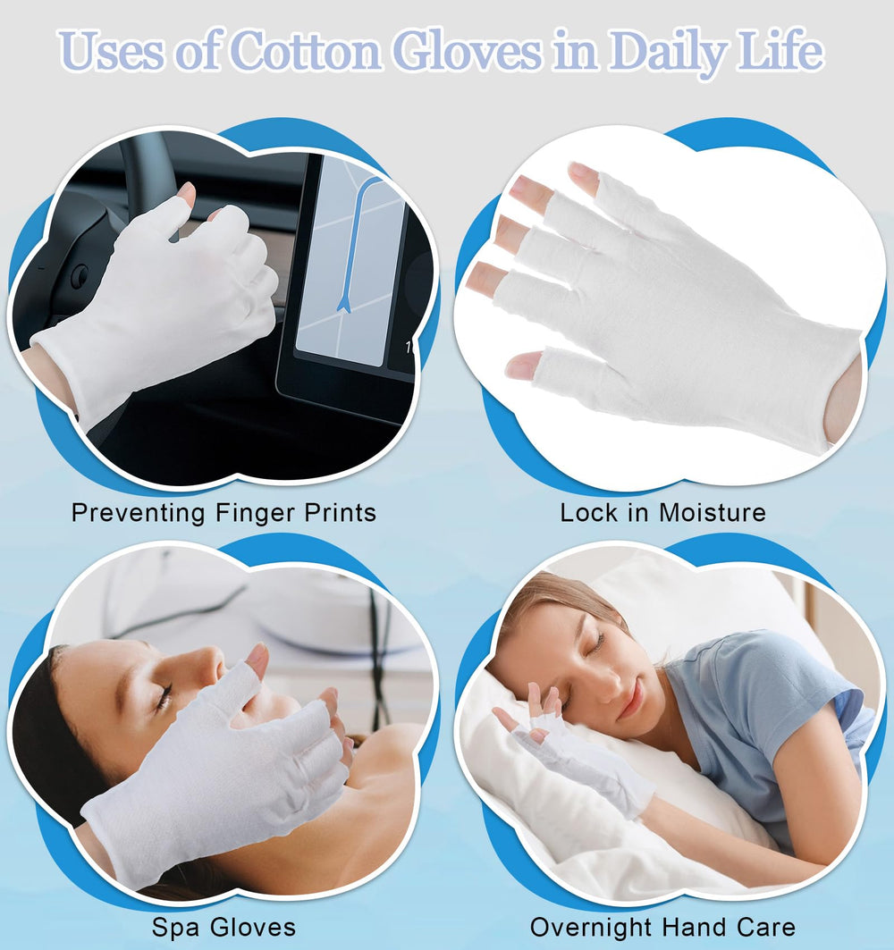 ValueBargain gloves next to ruler displaying 7.5 inch length for reliable fit