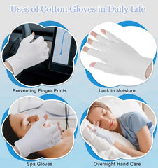 ValueBargain gloves next to ruler displaying 7.5 inch length for reliable fit