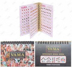 VAMA three-size comparison of bindis for layered or delicate design options