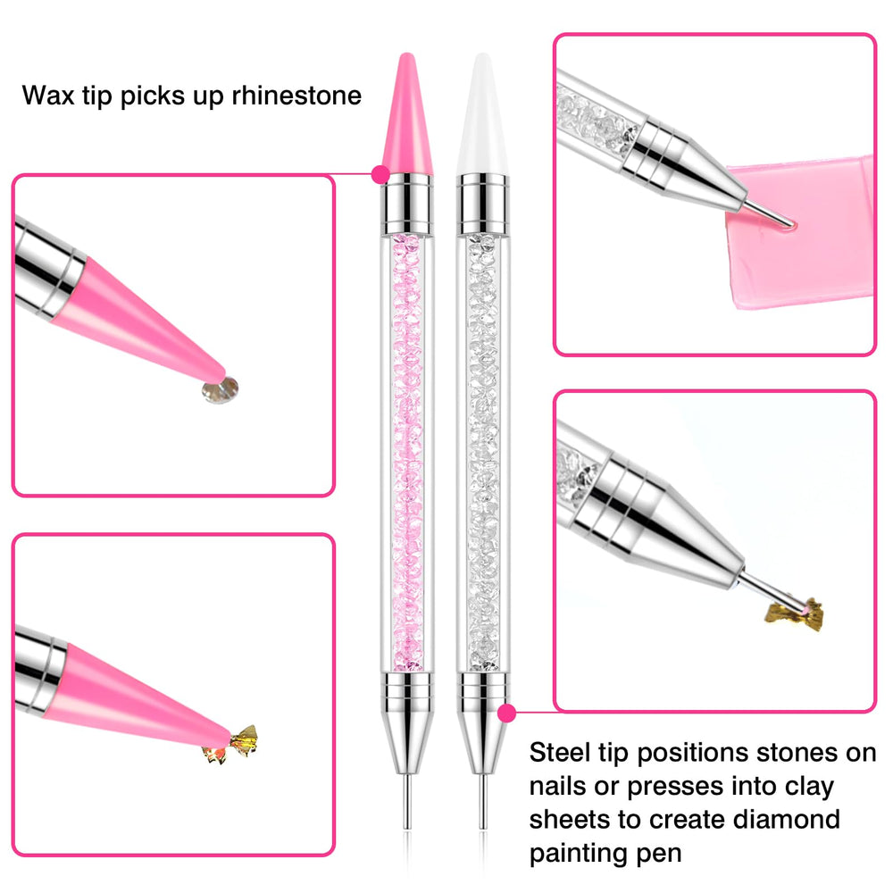 VANALIA dual-ended pen close-up demonstrating wax and steel tips precision