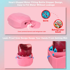 VANALIA tools used on face demonstrating de-puffing and soothing motion