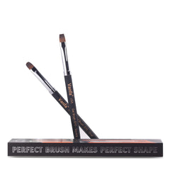 Vanfa close-up of oval brush bristles for precise cuticle blending