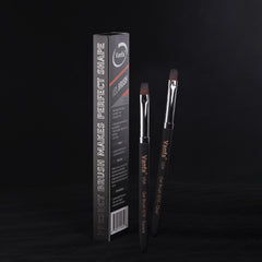 Vanfa close-up of square brush tip for even builder gel placement