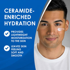 Vanicream applied on cheek showing smooth, non-greasy finish