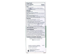 Vanicream ingredients label highlighting zinc oxide and ceramides for barrier support