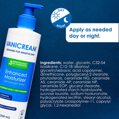 Vanicream label detail with National Eczema Association seal for trust