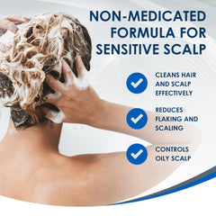 Vanicream shampoo pouring showing smooth texture and easy application