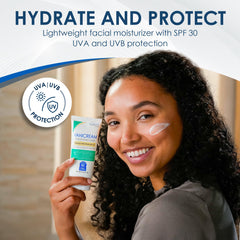 Vanicream moisturizer texture close-up highlighting lightweight feel