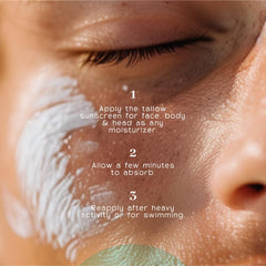 Close-up label showing Vanman's active non-nano zinc oxide for mineral defense