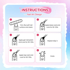 VANREESA application in-use curing nails under LED lamp for durable wear