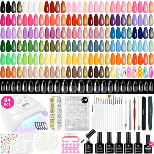 VANREESA front packaging showing full 84-piece kit and contents for easy selection