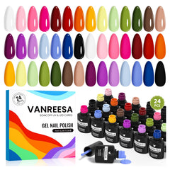 VANREESA front packaging showing the complete 24-piece kit and vibrant benefits