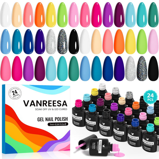 VANREESA front packaging showing complete 24-piece kit and easy gift appeal