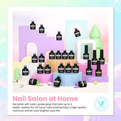 VANREESA unboxed kit arrangement displaying all bottles and included components