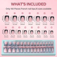 Vansiho lifestyle shot of hands with French manicure showcasing polished look