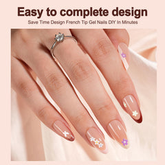 Vansiho display of 15 sizes arranged to pick proper nail fit