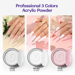 VANSISOS acrylic liquid monomer bottle label with clarity and anti-yellow benefit