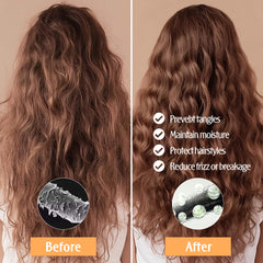 VarCozy on man with locs securing locs and reducing frizz benefit