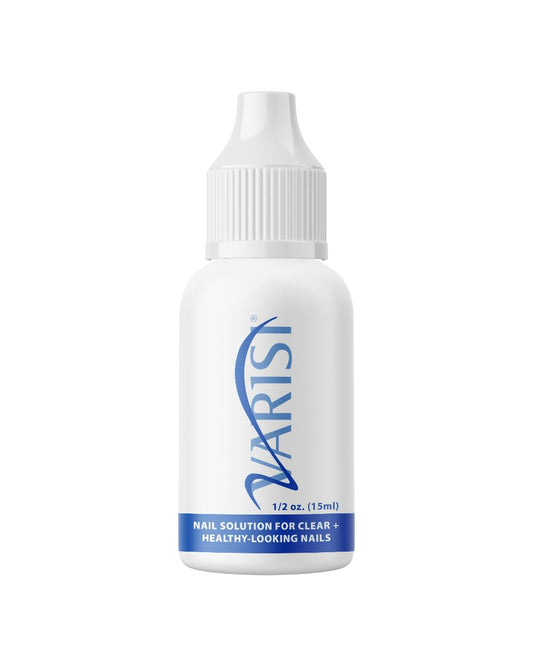 Varisi bottle front view showing label and product benefits