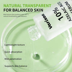 Varixoa ingredient graphics featuring niacinamide and hyaluronic boost